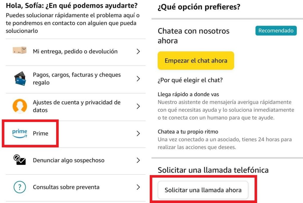Atención al cliente de : chat en español, teléfono gratuito